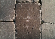 The cracks in this paver should have caused it to be rejected.