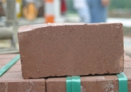 Clay pavers shrink during firing and may become deformed