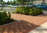 4 x 8 x 2-1/4 Bevel with Spacing Lugs Shades 42 Cinnamon, 43 Tangerine & 44 Mahogany