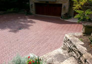 2-1/4 x 9 x 2-1/4 Shade 34 Mulberry Permeable Boardwalk