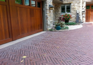 2-1/4 x 9 x 3 Shade 33 Dark Antique Permeable Boardwalk