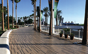 Long Beach, California Queensway Project Featuring Boardwalk Fired-Clay Paving Brick