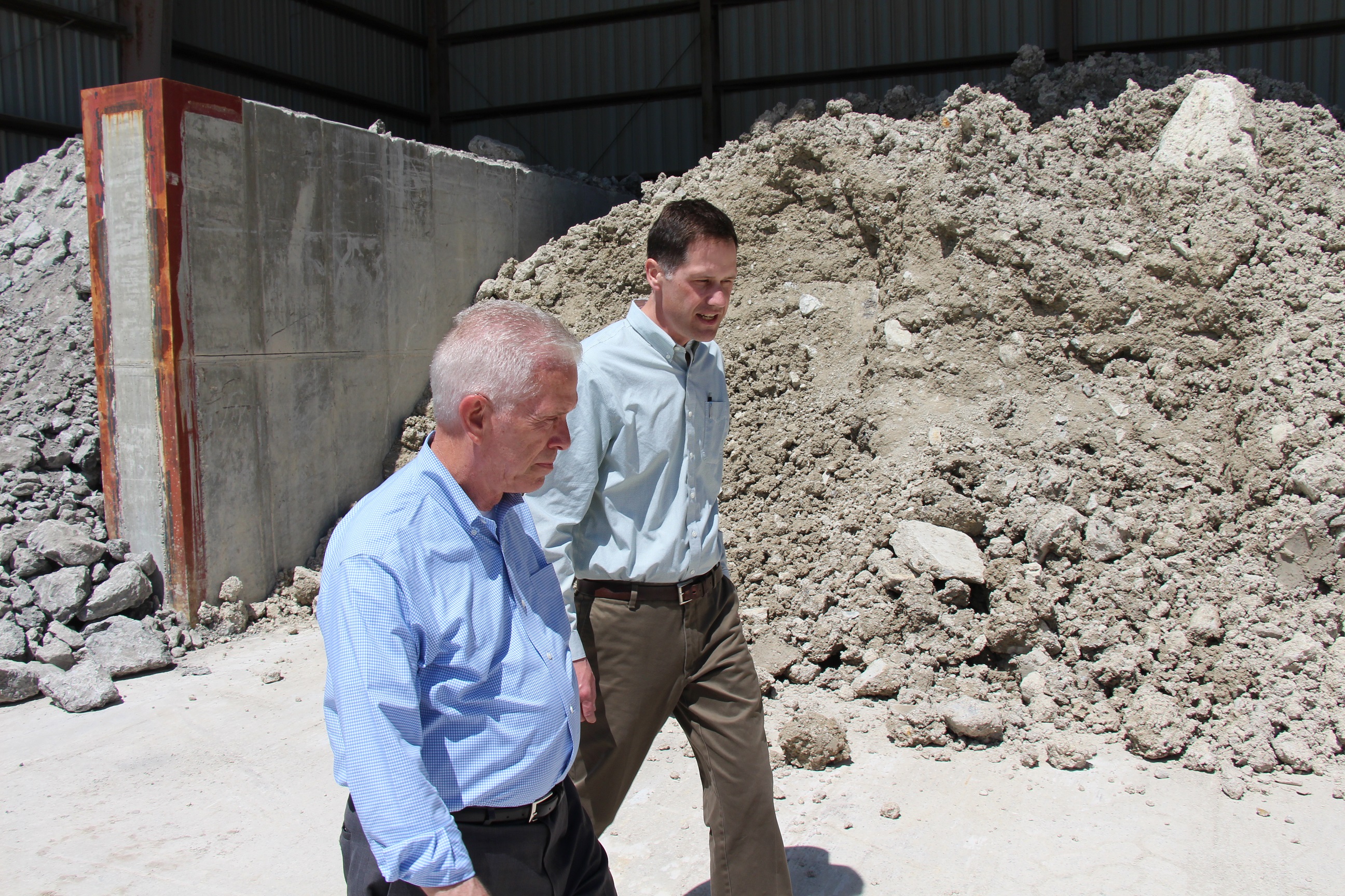 Representative Bill Johnson Tours Whitacre Greer in Alliance, OH